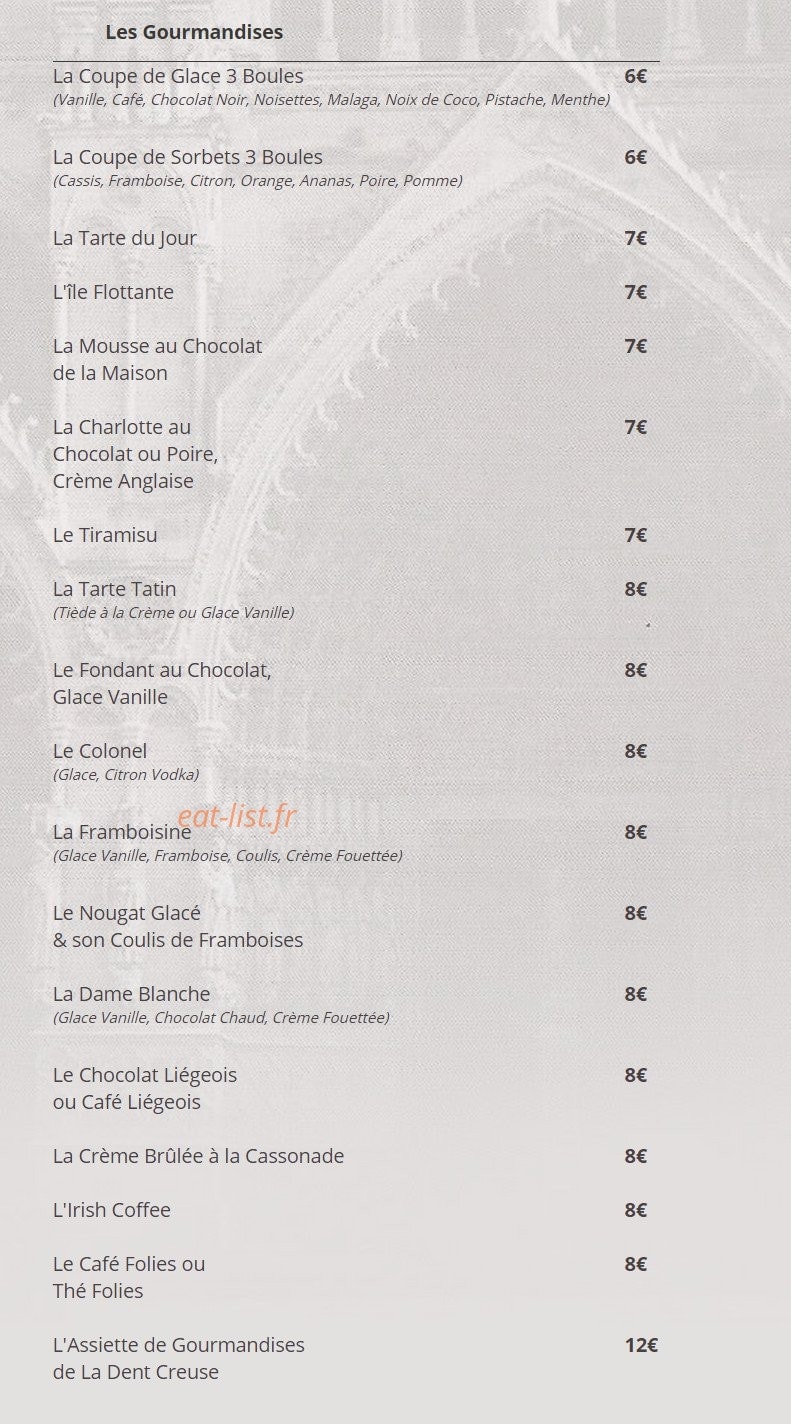 La Dent Creuse — carte page 5