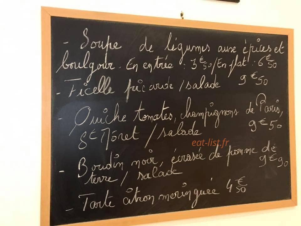 La Graineterie — carte page 1