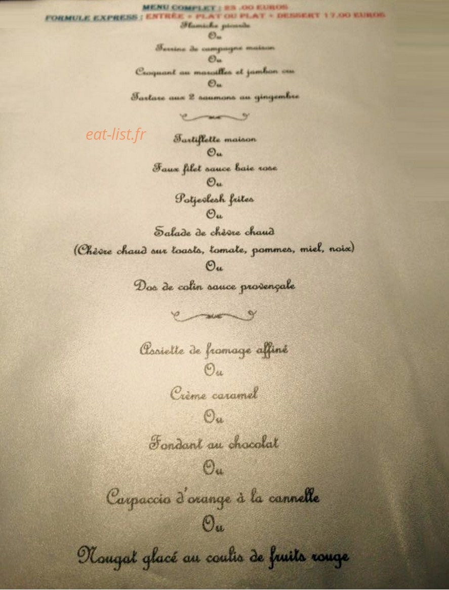 Le Chancellor — carte page 1