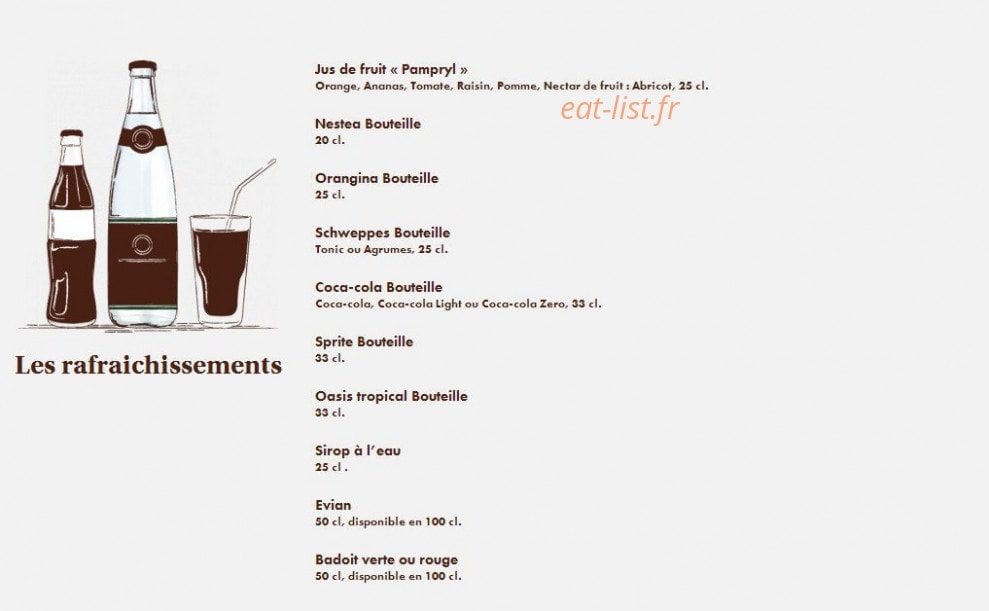Le Comptoir du Malt — carte page 26