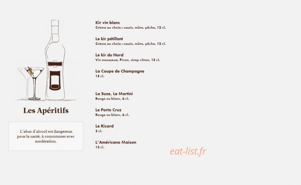 Le Comptoir du Malt — carte page 24