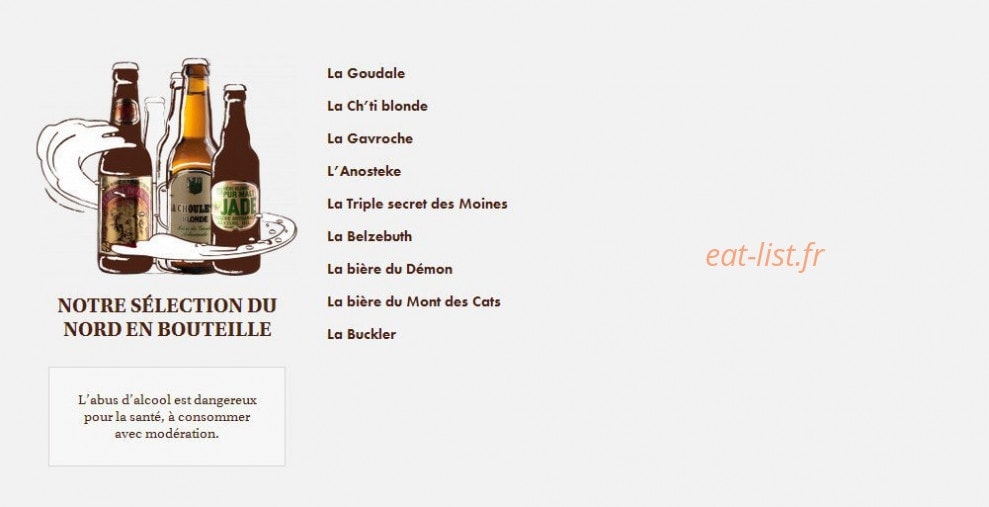 Le Comptoir du Malt — carte page 36