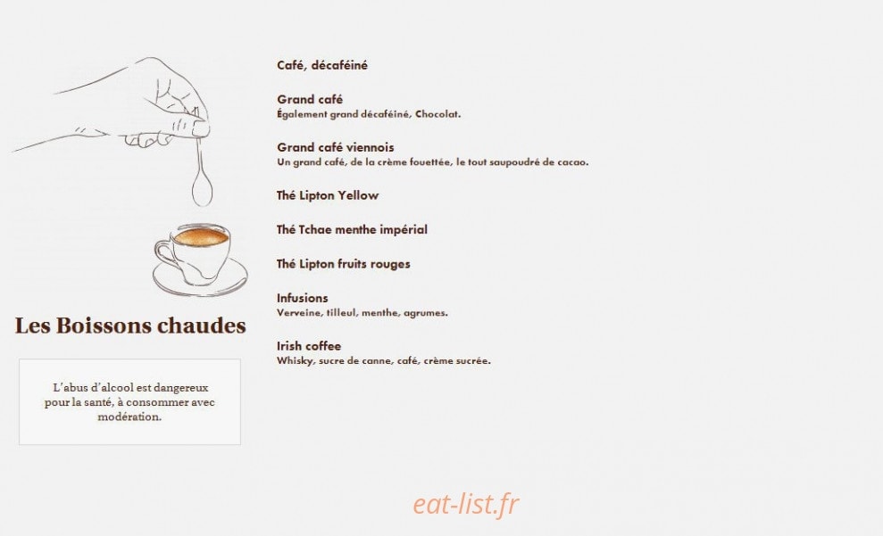 Le Comptoir du Malt — carte page 27