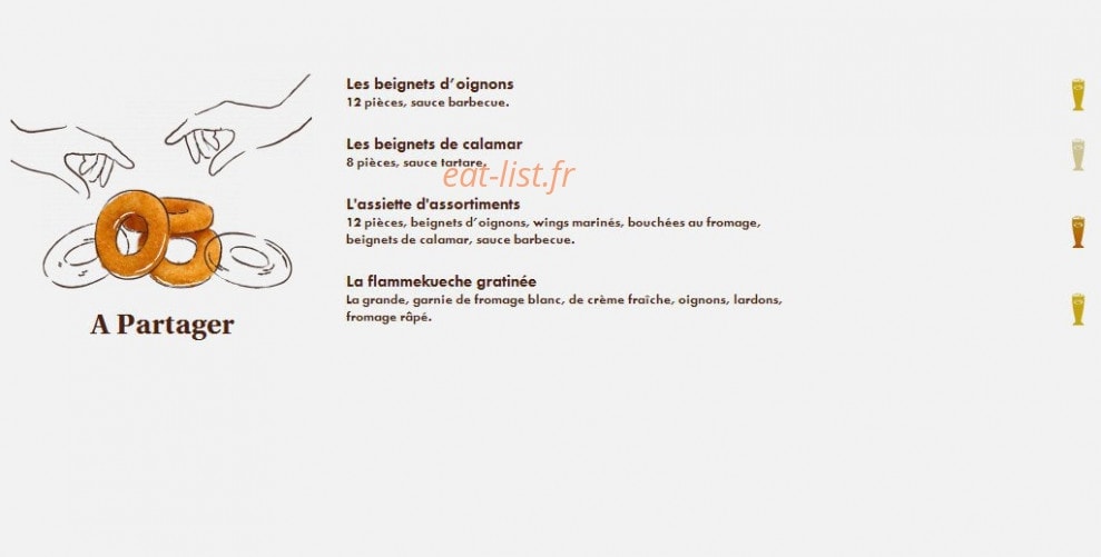 Le Comptoir du Malt — carte page 4