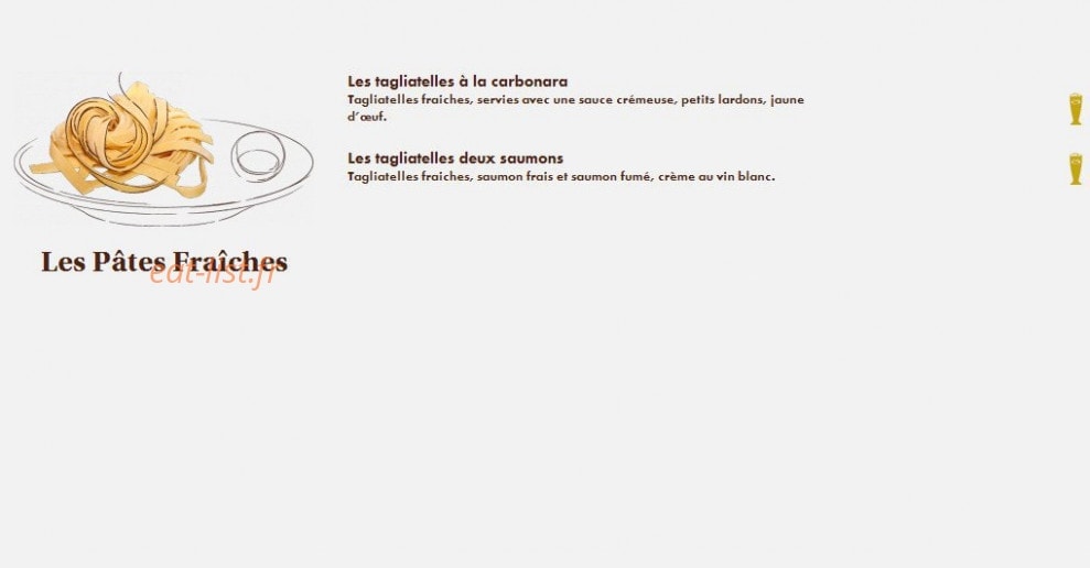 Le Comptoir du Malt — carte page 17