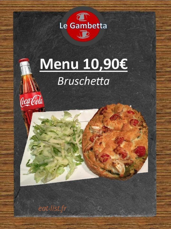 Le Gambetta — carte page 2