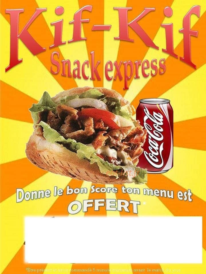 Le Kif Kif — carte page 1