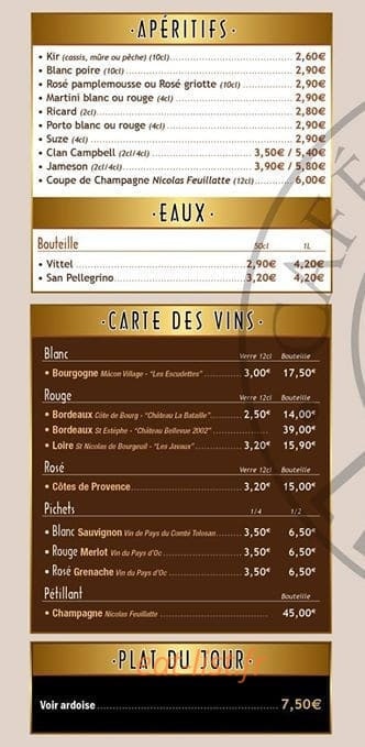 Le Kimbo — carte page 1