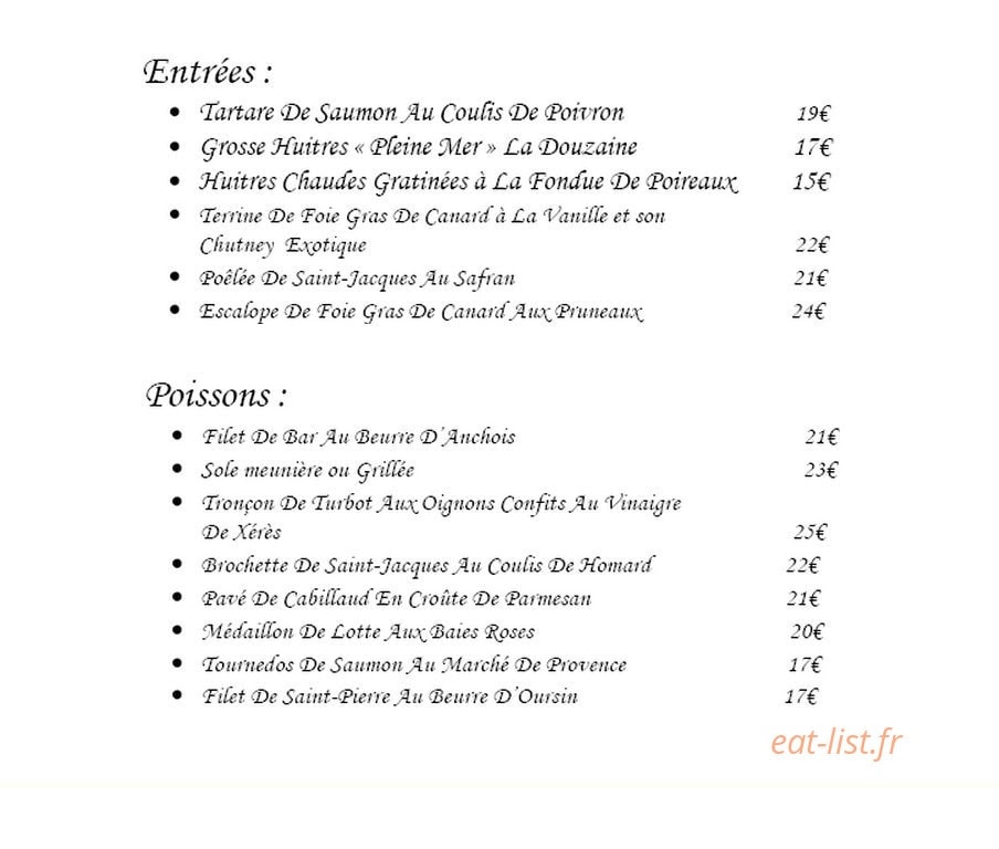 Le Pré Porus — carte page 1