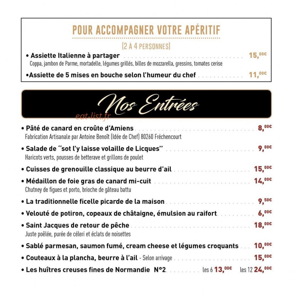 Le Quai — carte page 3