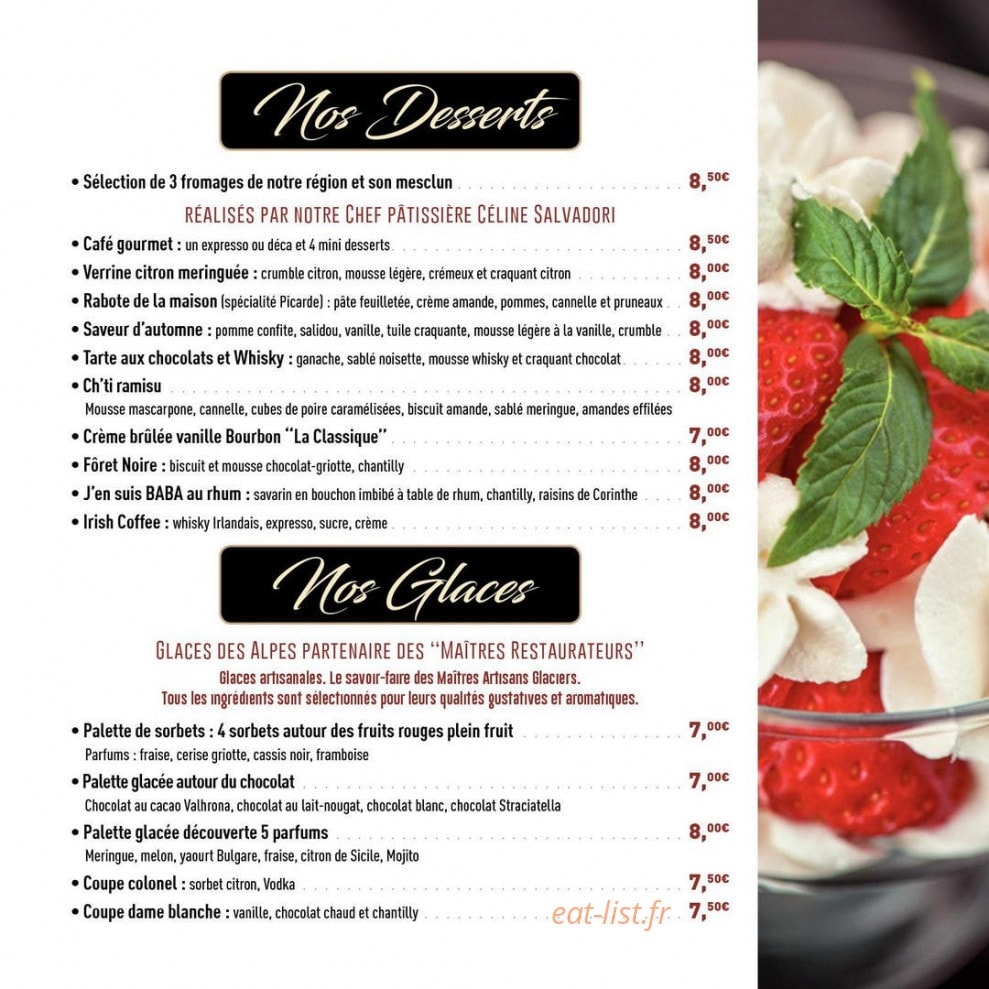 Le Quai — carte page 8