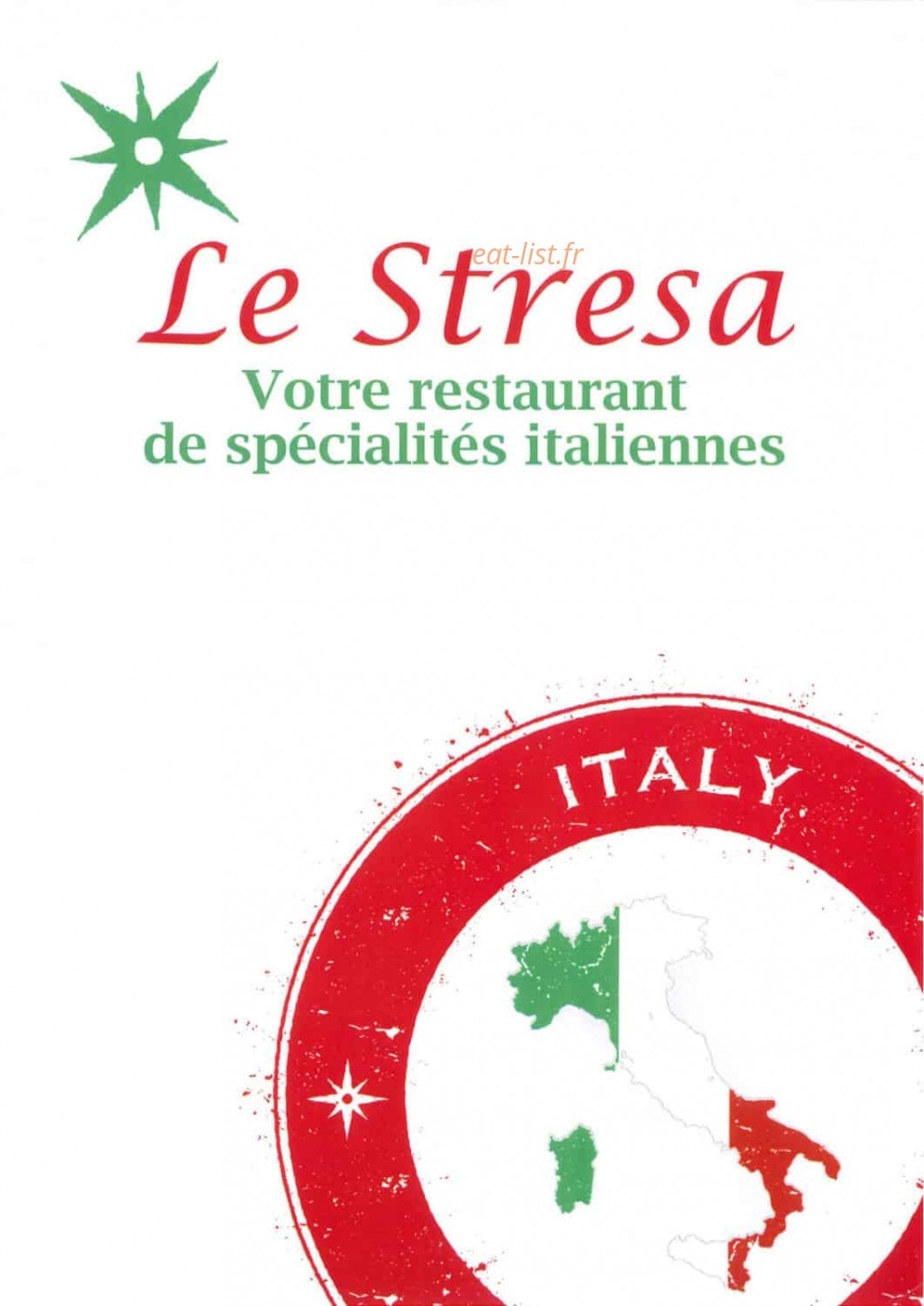 Le stresa — carte page 1