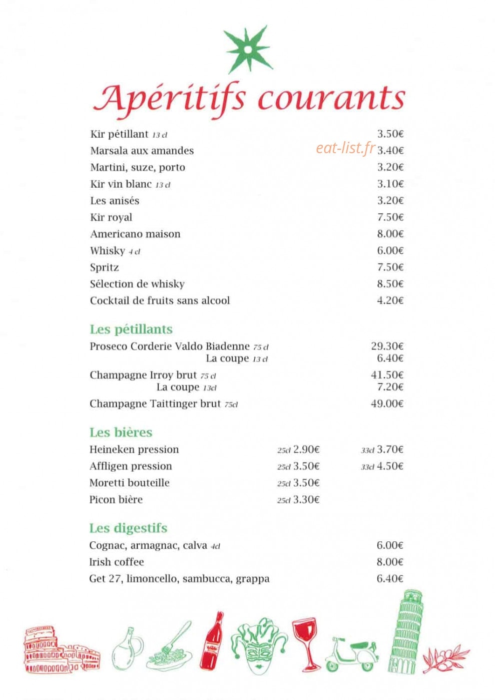 Le stresa — carte page 6