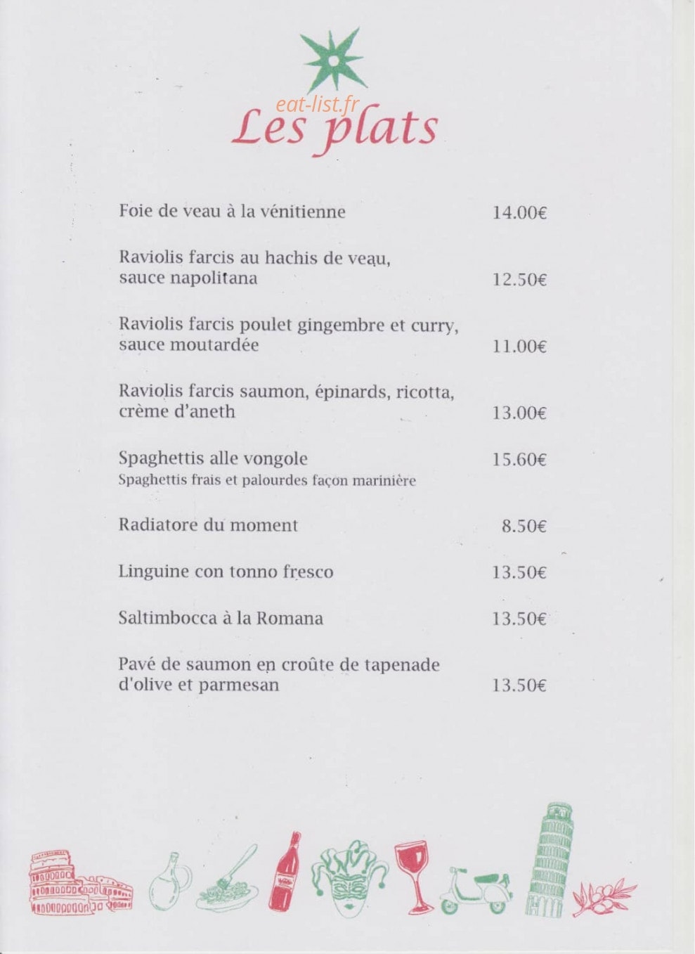 Le stresa — carte page 3