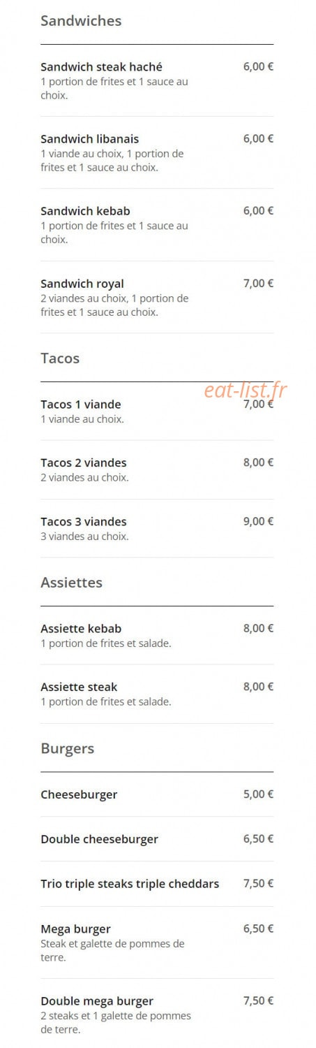 Le Trio — carte page 4