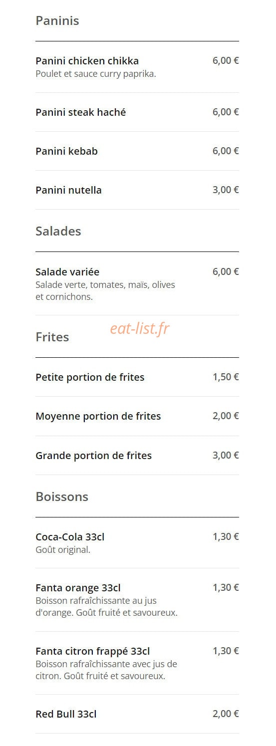 Le Trio — carte page 5