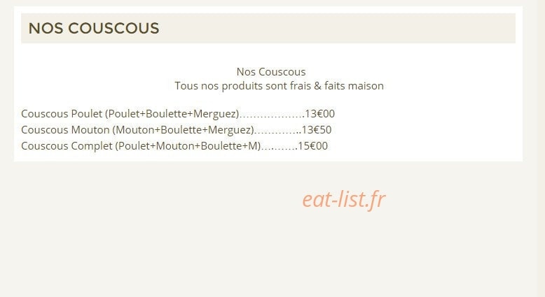 Les Marronniers — carte page 5