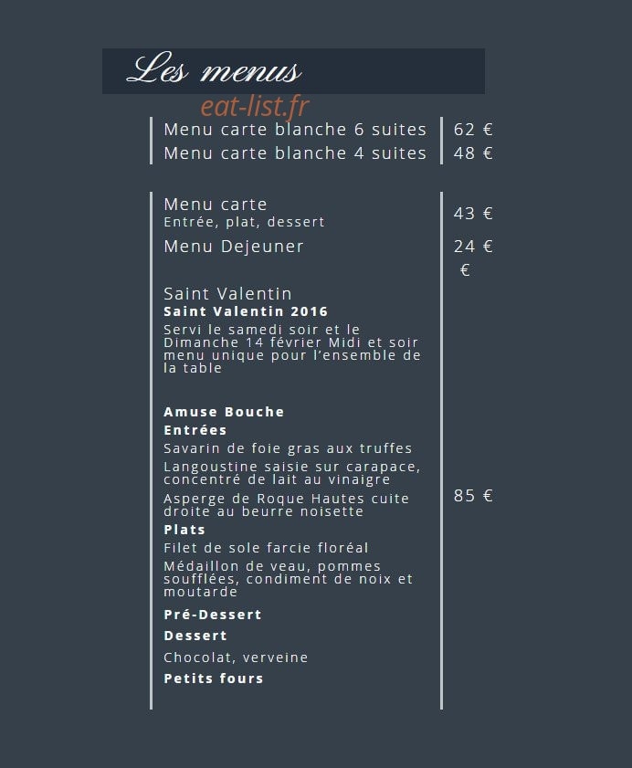 Les Orfèvres — carte page 1