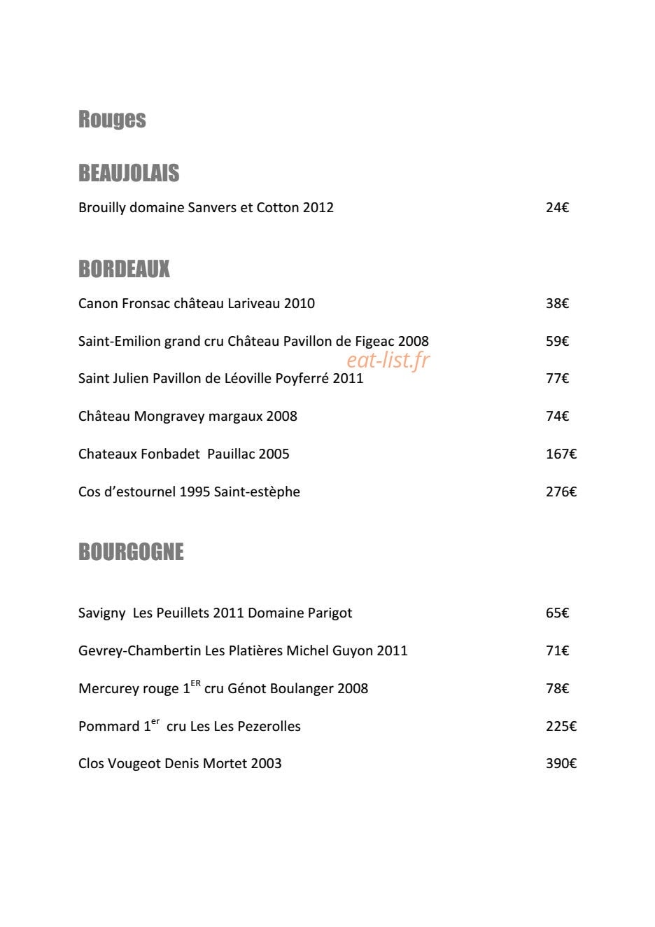 Les Orfèvres — carte page 5