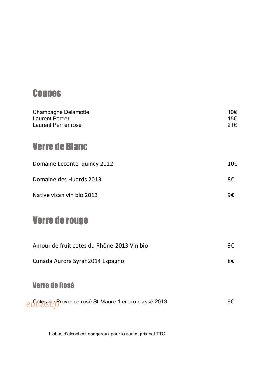 Les Orfèvres — carte page 7