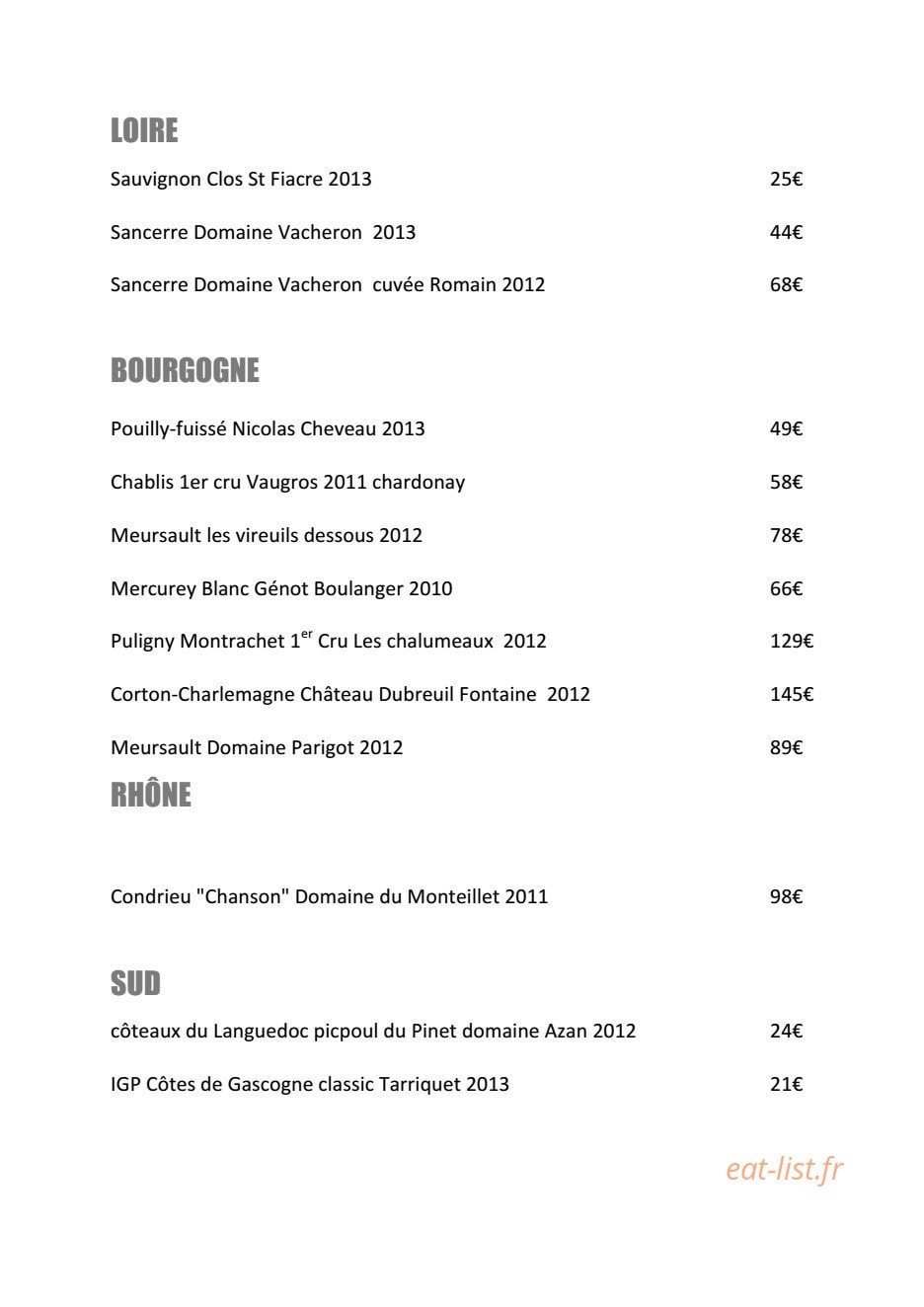 Les Orfèvres — carte page 4