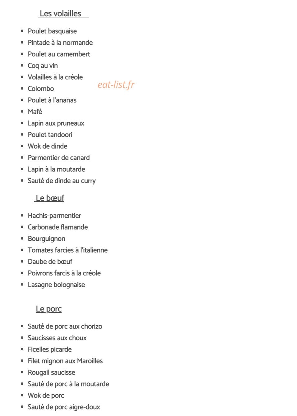 Les p'tits plats de Pierrick — carte page 9