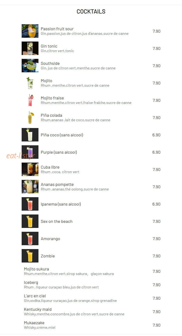 Mian Miam — carte page 11