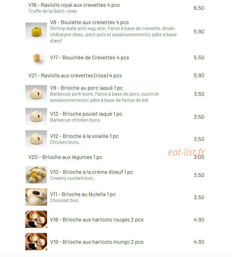 Mian Miam — carte page 4