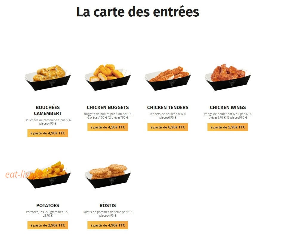 Mosaïque Pizza — carte page 1