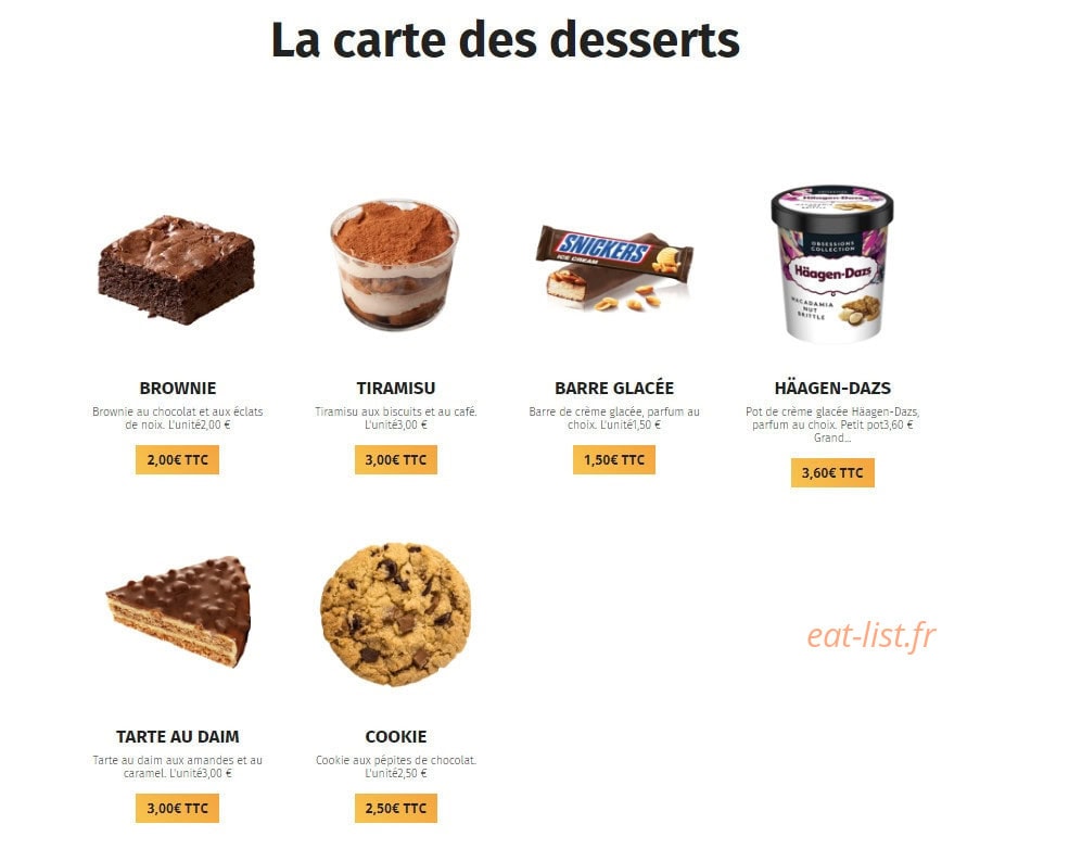 Mosaïque Pizza — carte page 5