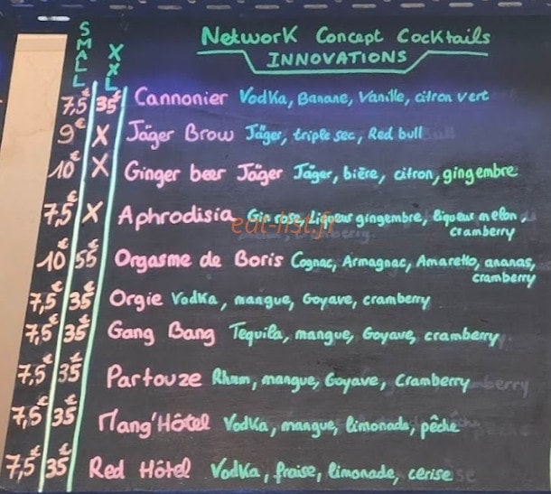 Network Bar — carte page 3