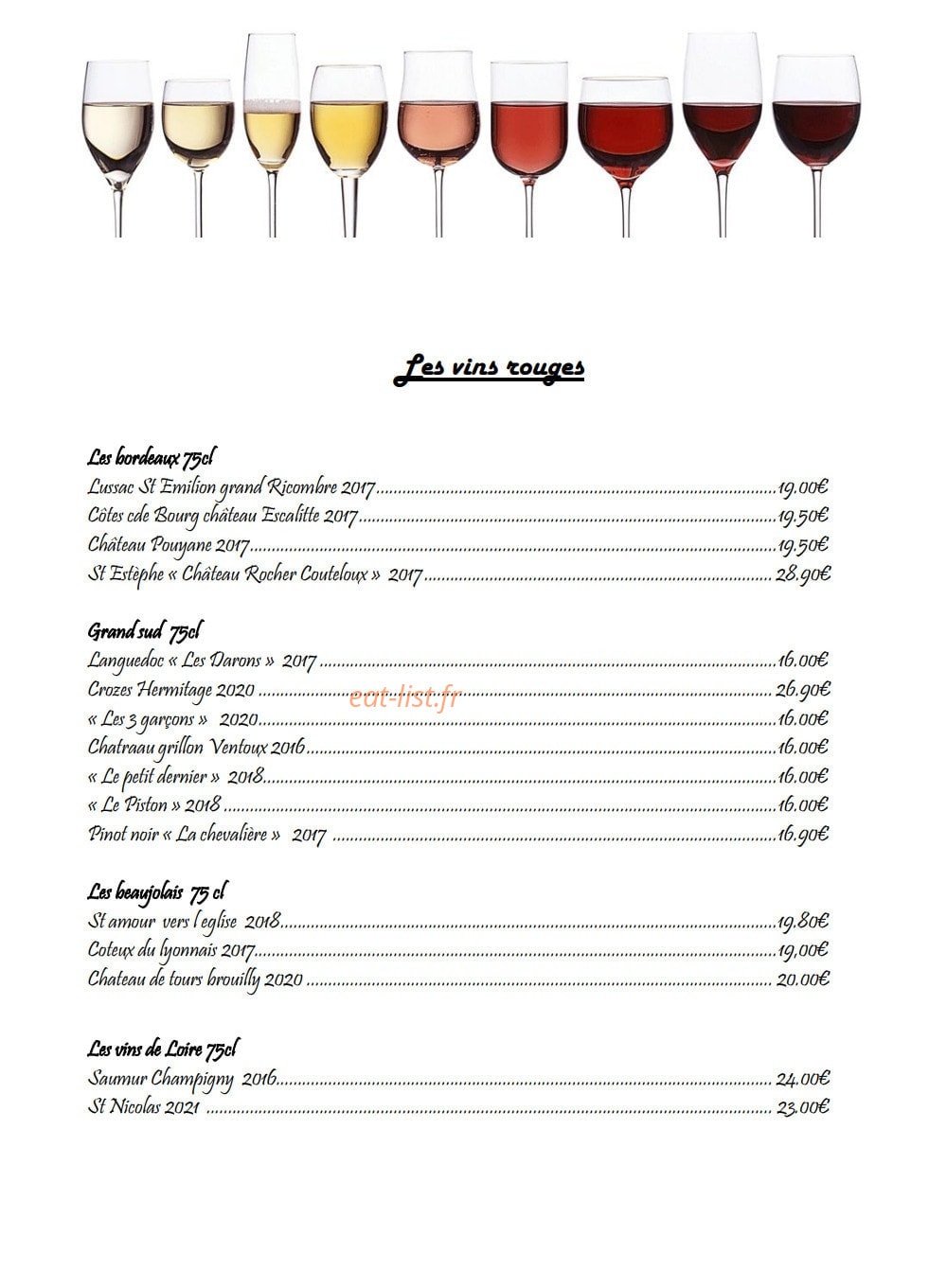 Nouvelle Carte — carte page 5