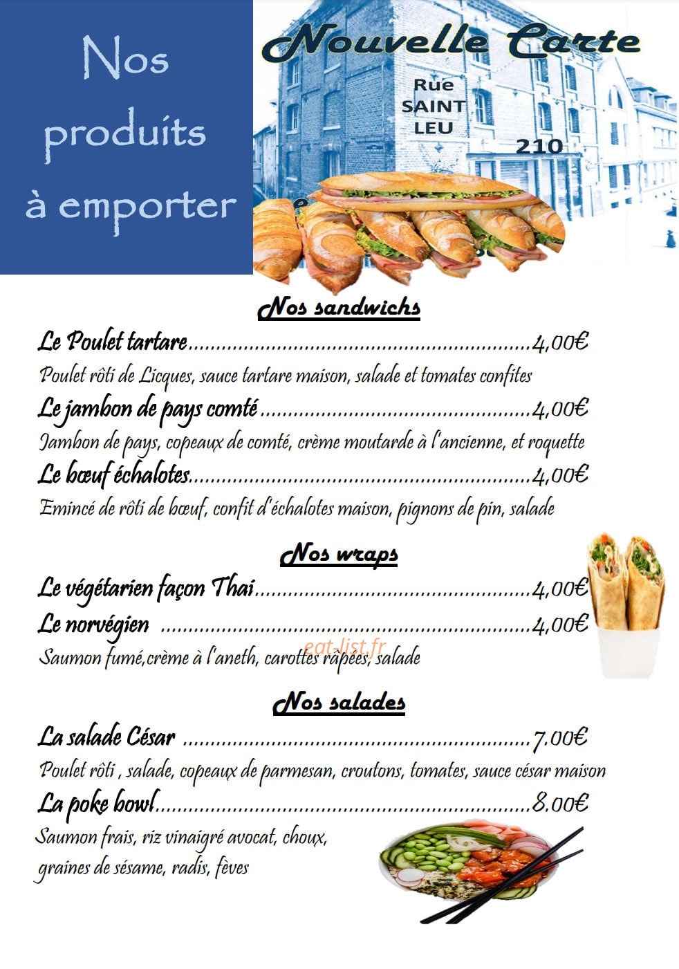 Nouvelle Carte — carte page 1