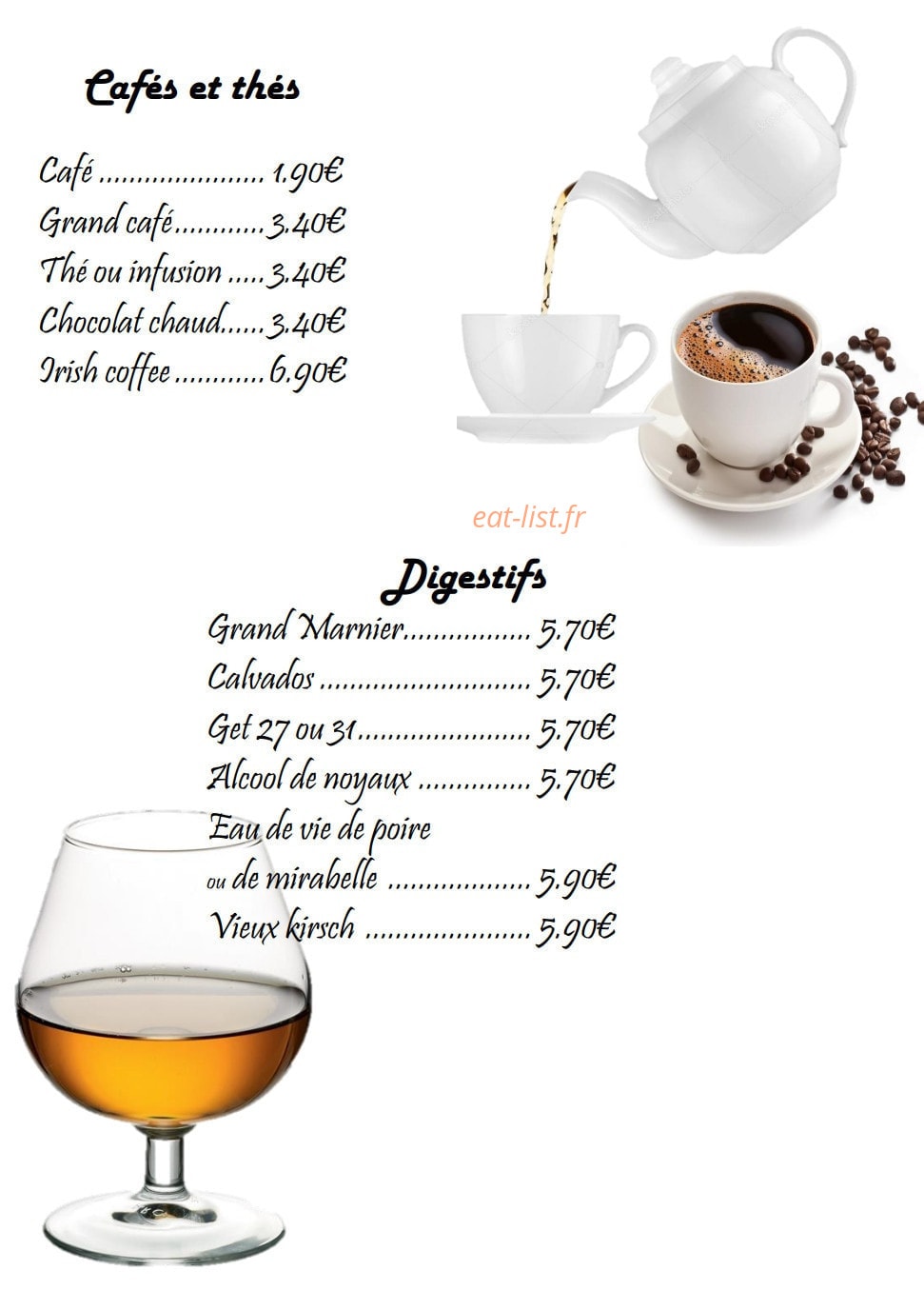 Nouvelle Carte — carte page 8