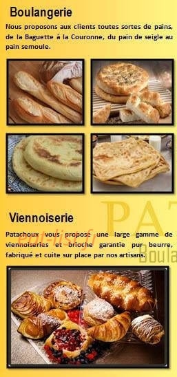 Patachoux — carte page 2