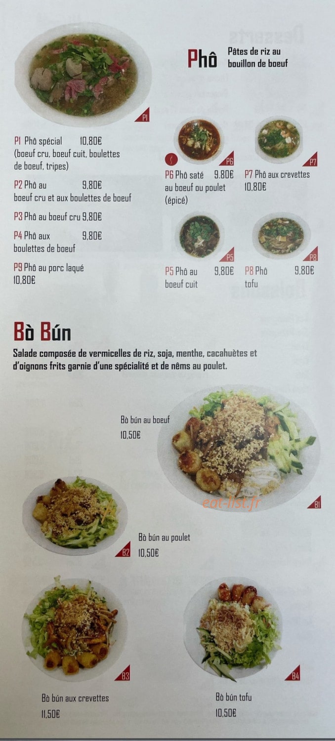 Pho du Dragon — carte page 3
