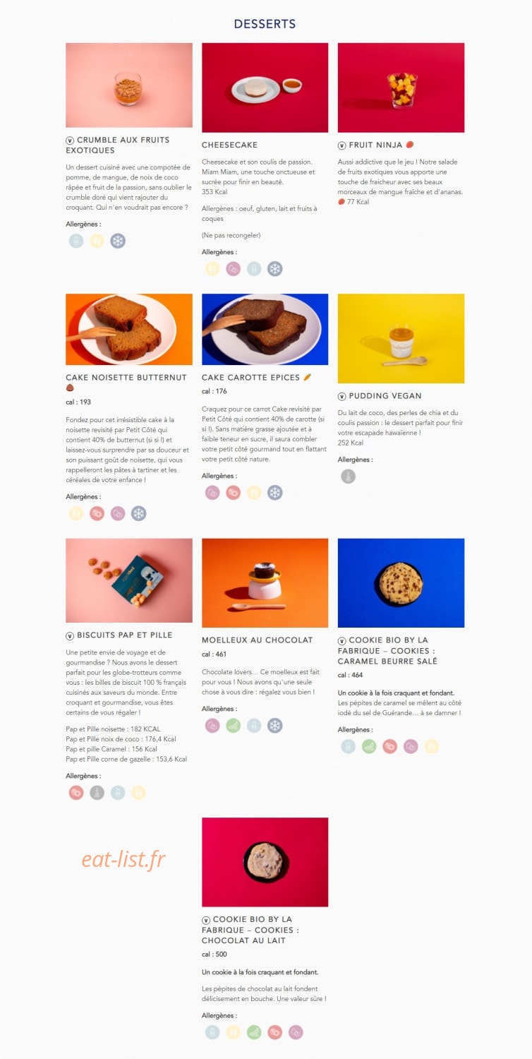 Pokawa — carte page 4