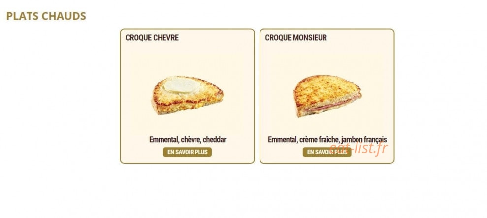 Pomme de Pain — carte page 6