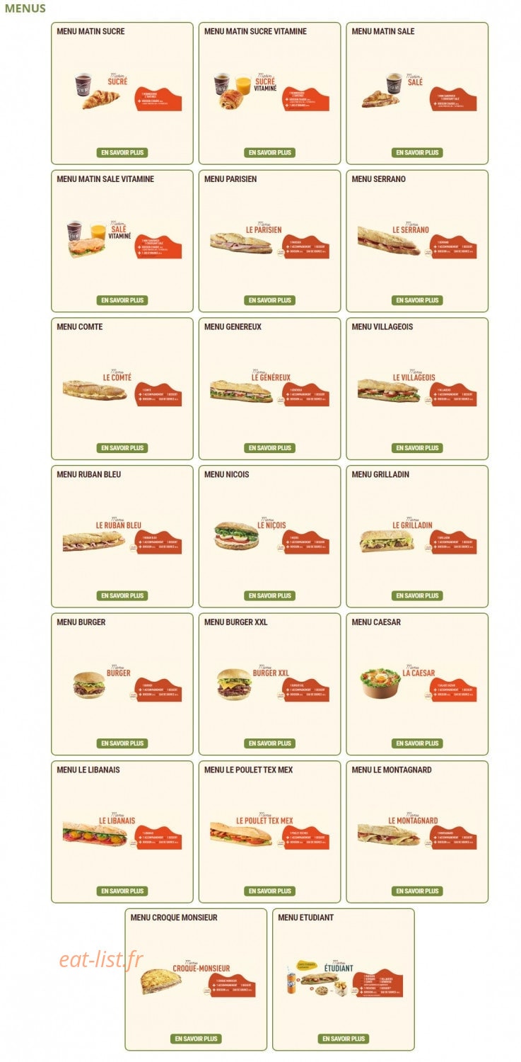 Pomme de Pain — carte page 5