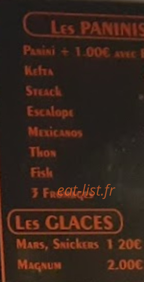 Saint Pierre Kebab — carte page 5