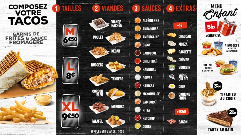 Street Burger — carte page 4