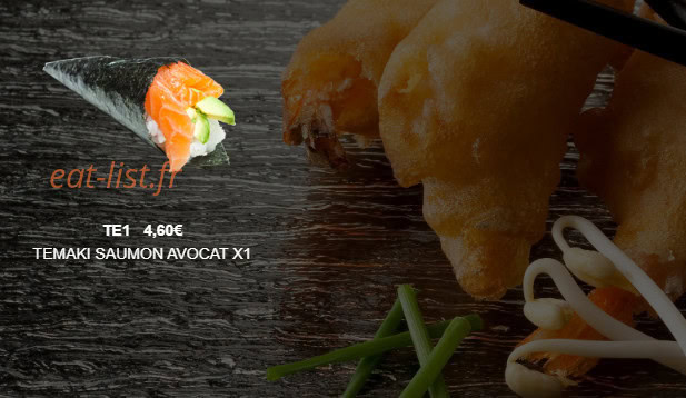 Sushi 9 — carte page 5