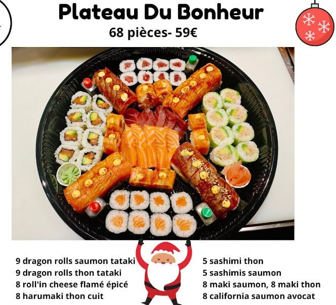 Sushi Arata — carte page 1