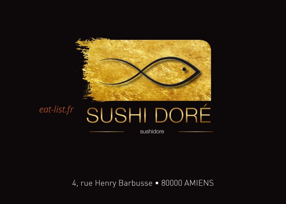 Sushi Doré — carte page 1