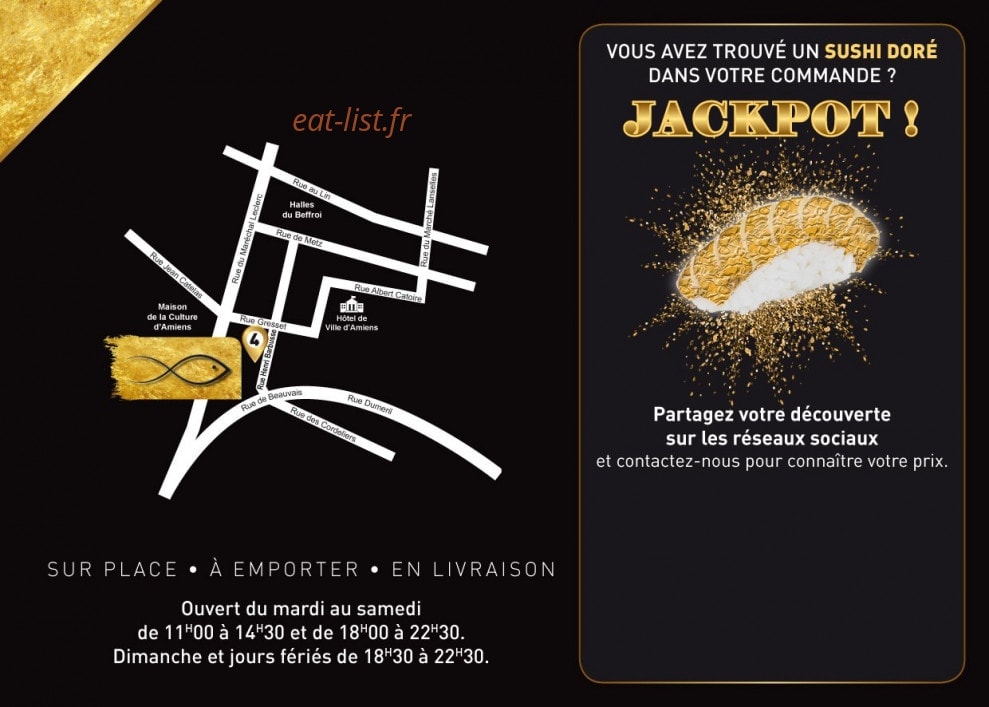 Sushi Doré — carte page 8