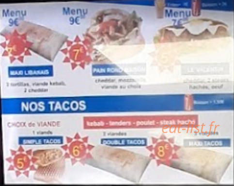 Valentin kebab — carte page 2