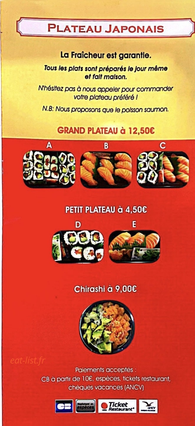 Délices d'Asie — carte page 6
