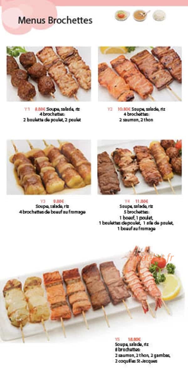 Kiyomi Sushi — carte page 11