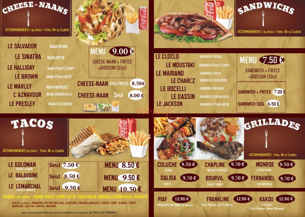 L'Artiste — carte page 3