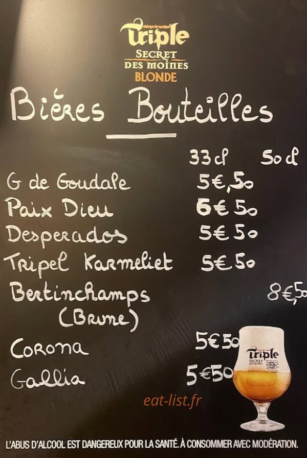 L’entracte — carte page 1